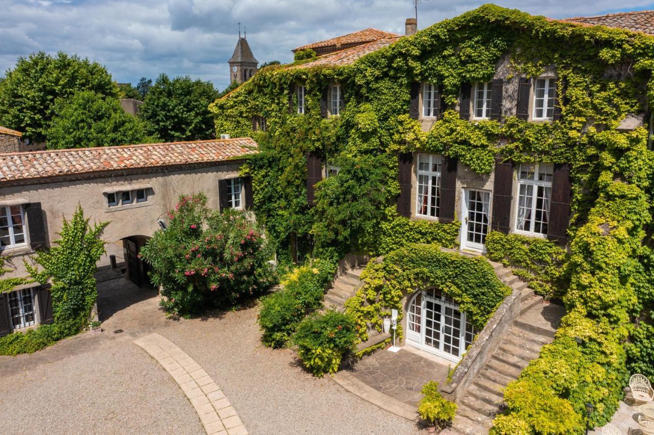Chateau De Floure - Spa Et Piscine Exterieure Chauffee Каркассон Экстерьер фото